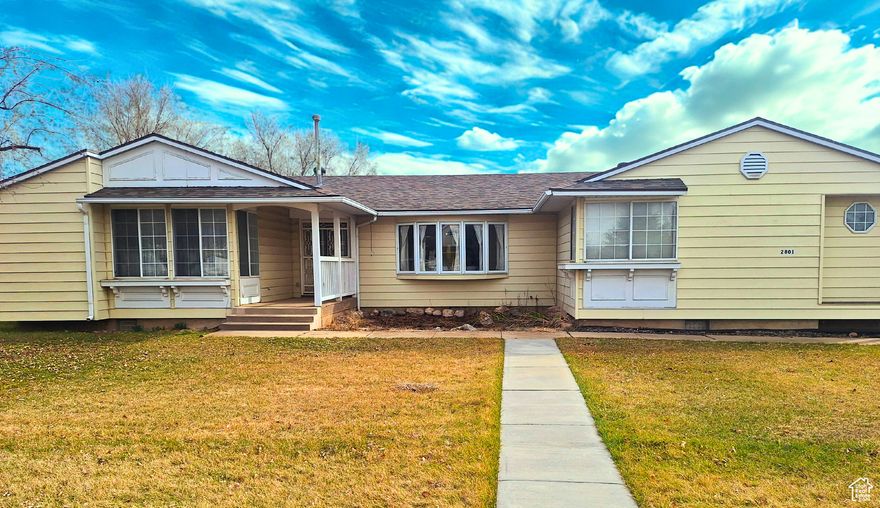 SELLER HAS REDUCED THE PRICE AND WILL CONCIDER REASONABLE OFFERS !!!  This charming 3-bedroom, 2.5-bathroom rambler is nestled in a desirable community with stunning mountain views. The spacious floor plan offers both comfort and convenience, perfect for everyday living and entertaining. Outside, you'll find two sheds-great for storage, a workshop, or creative space. The larger shed even includes an additional half bath, though water is not currently connected. Don't miss the opportunity to make this well-located home your own! Call agent for an appointment.  Square footage figures are provided as a courtesy estimate only and were obtained from county records.  Buyer is advised to obtain an independent measurement.