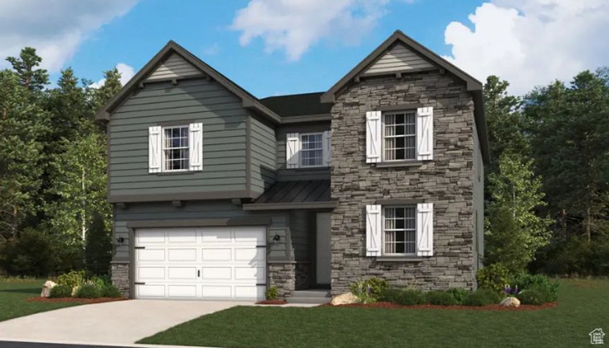 ***Personalize this home your way for your family's needs. From structural options & visit our Home Gallery selecting your interiors with an experienced interior designer.  Come and visit our community today***Free finished basement on the next two homes or up to 6% of the purchase price to buy down your rate and/or closing costs using our preferred lender & insurance***The Coronado floor plan provides open spaces to compliment any family needs. The two-story vaulted entry opens up the beauty of the home on the main and second floors. The spacious gourmet kitchen, large island & great room with a provide plenty of space to be with and entertain family and friends. Large walk-in pantry off the mudroom with plenty of space for storage for all things. A bedroom with a full bath right by it provides space for guests or an office to work from home.  The beautiful open staircase leads you to the second floor where you will find three bedrooms, laundry room and a loft. Bedroom three has an option to have a full bath added to it bringing the upstairs three beds & three full baths. The large primary bedroom can be personalized to a separate tub shower combo or a large walk-in shower. Unfinished basement comes with a bathroom pre plumb to finish later. Community has a large green space park, pickleball and playground.  Minutes away from shopping, food, entertainment, schools. Pictures are of a model home and are not exact representations of the home's interior and exterior design being built. Buyer to verify square footage.  Price includes the base price and lot price of the home.