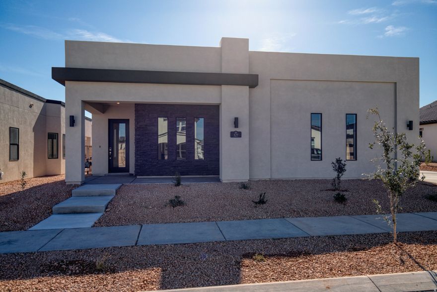 LIMITED INVENTORY ON MOVE-IN READY HOMES! This beautiful new construction home features the Avail DM floor plan, thoughtfully designed and built by Carefree Homes--Southern Utah's trusted builder. Carefree delivers service that exceeds our home buyers expectations before, during and after the sale! Conveniently located near major highways and just minutes from exciting new commercial developments, this home is perfect for both work and leisure. Highlights include durable 2x6 construction, stylish 2'' faux wood blinds, epoxy-coated garage floors, a fully landscaped yard, quartz/granite countertops, and soft close drawers. More... Nestled within a vibrant and growing community, you'll enjoy a wealth of amenities right at your doorstep, including a state-of-the-art lagoon and all year long heated pool with several pickleball courts, perfect for outdoor fun and relaxation with family, friends and neighbors. Call today for a showing or for more information about Southern Utah's unique community, Desert Color.