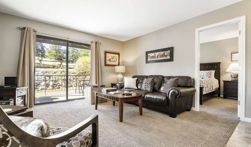 Choice RedPine Condo within walking distance of the Canyons Park City Ski Resort. H3 is one of the few rear corner units in the RedPine community with with amazing views of Iron Mountain, sunlight and privacy. A top earning investment property with strong winter and summer rental history. This very well cared for condo comes fully furnished with king bed, leather sleeper couch, 2 smart TVs, granite counter tops, fully stocked kitchen and wood mantel gas fireplace. Buyer to verify square footage. Walking distance to resort base and a stone's throw from free shuttle pickup to/from the Canyons Village base, and free public bus system to/from Old Town Park City and Deer Valley. Amazing amenities including 2 heated community pools, hot tub; kiddie pool, tennis & pickle ball courts and Clubhouse with Sauna, shower rooms, fireplace and modern laundry room facility.