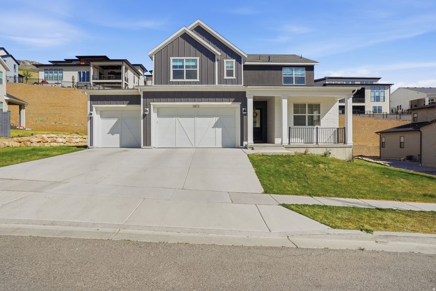 Tucked into the hillside of Canyon Pointe in Lehi, this Toll Brothers home does something most homes at this price point don't... it actually delivers. Privacy. Views. Functionality. And you're still minutes from Silicon Slopes. So no, you don't have to choose between convenience and peace and quiet... You get both! Inside, the layout just makes sense. Natural light, open flow, and a kitchen that keeps you connected to everything! Whether it's getting kids out the door or hosting a Friday night that goes a little longer than planned. With 6 bedrooms, space isn't a constraint, it's an asset. Kids, guests, office, gym... handled. And the primary suite? That's your escape, complete with a legit his-and-hers closet setup because at this level, fighting over closet space shouldn't be part of the deal  The neighborhood is exactly what you're hoping it is: quiet, established, and full of people who care about where they live. Safe streets, strong schools, and room for a family to actually grow into the home, not out of it. And when you do leave, you're minutes from trails, dining, and everything that makes Traverse Mountain one of the most sought-after areas in Utah. So come check it out, we'd love to show you why this home checks all the boxes!