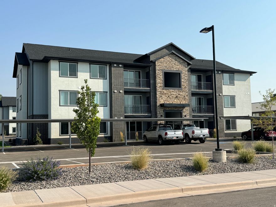 Castle Rock Condo's are now selling! These are Luxury, Upscale Condo's with all high-end finishes - built to be the best! All measures were taken to ensure quiet living. Floors are strengthened with gypcrete, ceiling's are armored and floated to minimize noise transfer and walls are ultra fortified to give the highest noise reduction rating possible! All stainless steel appliances are included (range, dishwasher, fridge and microwave) Best internet available in the market - fiber-optics entertainment package (included with HOA) Beautifully landscaped with common areas for gathering, BBQ etc. Covered and open parking is there for each unit. Possibly one of the best features is The Black Bear Diner is on site serving some of Utah's best breakfast, lunch and dinner!  Visit our website or call us to reserve your condo now! www.castlerockrichfieldcondos.com 3D tours available on website