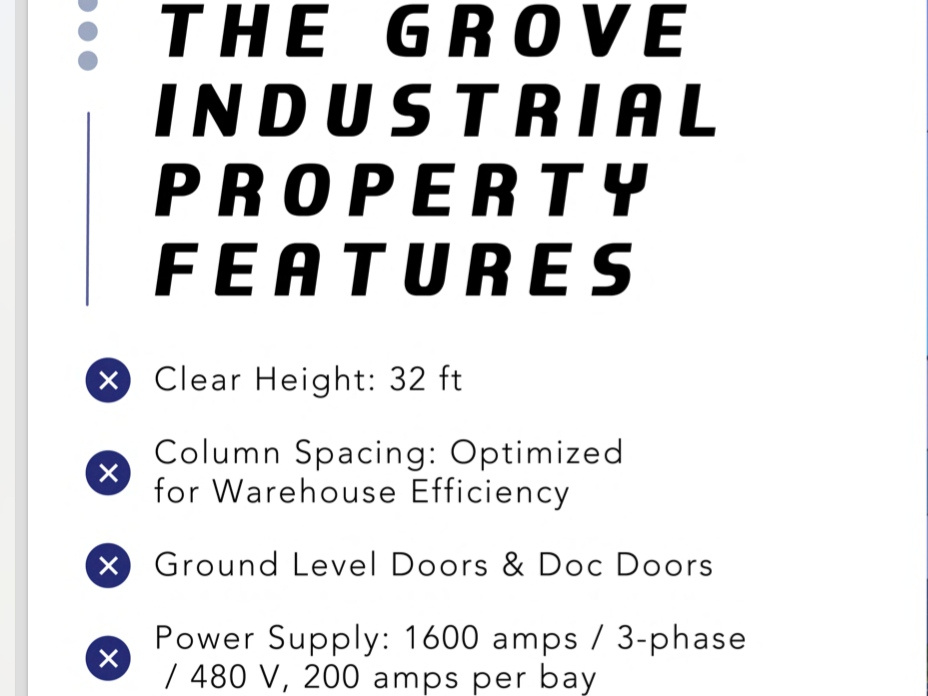 THE GROVE - Commercial Lease