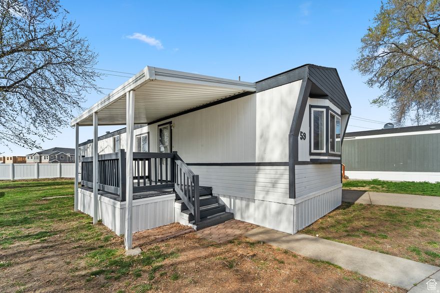 Come tour this home in person and see everything it has to offer!  Beautiful move-in ready! Pets are allowed! Fantastic Ogden location with easy freeway access. Close to dining & shopping. Don't miss out on this incredible opportunity-schedule a tour/showing today! Prospective buyers are required to submit an application and obtain approval through the park management prior to occupancy. Pets are welcome within the community; however, certain breed restrictions may apply.