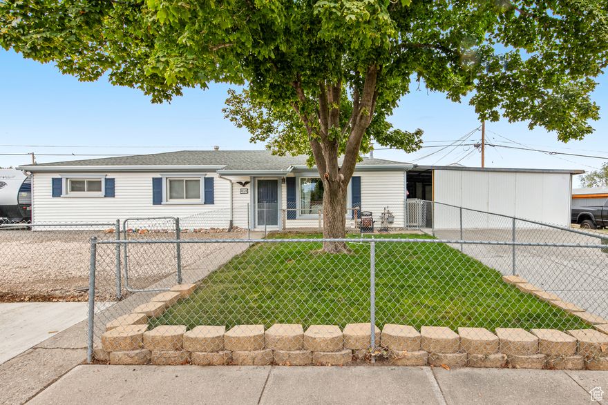 Seller is offering $5000 in SELLER PAID closing costs. This home is a MUST SEE! Beautifully Updated  Home with 4 bed/2 baths. NO HOA. 12x16 shed was added in back with 110 power. New Breaker Box. 30 amp RV hook up on south west corner of the house. Several of the cameras stay with added monitor in office - access with hard drive and an app. 220  power was added when washer and dryer were upgraded. Microwave was put on its own breaker. Central Air and Furnace 5 years old. Water heater was replaced in 2023. Kitchens and Baths have been updated in the last 10 years. Windows updated. Carport can be easily enclosed to protect cars in weather- see photos