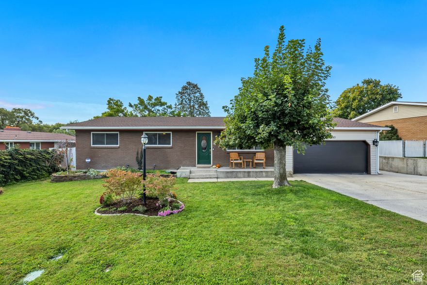 This charming all-brick ranch-style home sits on a quiet cul-de-sac in a peaceful American Fork neighborhood. With close access to the American Fork River Trail, it's perfect for enjoying the outdoors just steps from your front door. The property features mature trees that provide shade and character, a large garage with plenty of space for vehicles and storage, and a fully finished, turnkey basement apartment offering flexibility for guests, rental income, or multi-generational living. Schedule your private showing today! Buyer and Buyer's agent to verify all information.