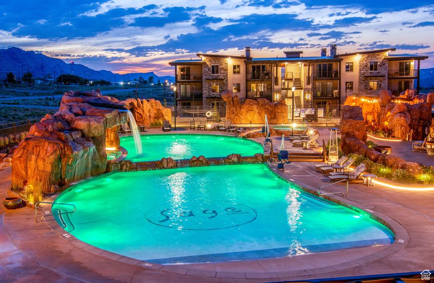 ***1/12th Fractional Ownership, 30 days per year.***  Here's your chance to own a slice of Utah Paradise. This unit is 1 of the nicest ground level units in Sage Creek at Moab, "Moab's nicest Luxury Resort Community". Like New, Turnkey vacation rental & comes fully furnished & managed by Utah's Best Vacation Rentals with good rental history. Moab continues to be a very high demand worldwide travel destination. Sage Creek is just 5 minutes south of downtown Moab & 10-15 minutes from The Arches & Canyonlands National Park, & other nearby attractions including: Dead Horse Point State Park, Goblin Valley, Slick Rock Trail, The Colorado River and much more!! This ground level, three-bedroom residence features a spacious great room, fully stocked kitchen w/custom lighting & stainless steel appliances. Other upgrades include: built-in fireplace, 2 covered patios, private hotub off large master w/barn door master bath w/double vanities, walk-in closet and a HUGE custom shower. Total sleeping capacity: 14- individual beds: 7 (including bunks and sofa sleeper) Resort-style pools are heated year round at 85 degrees with red rock cliffs and waterfalls, 2 poolside community hot tubs, Seating areas around fire pits and pool, Bocce ball court, grotto, & custom lighting to enjoy Moab's incredible star gazing!