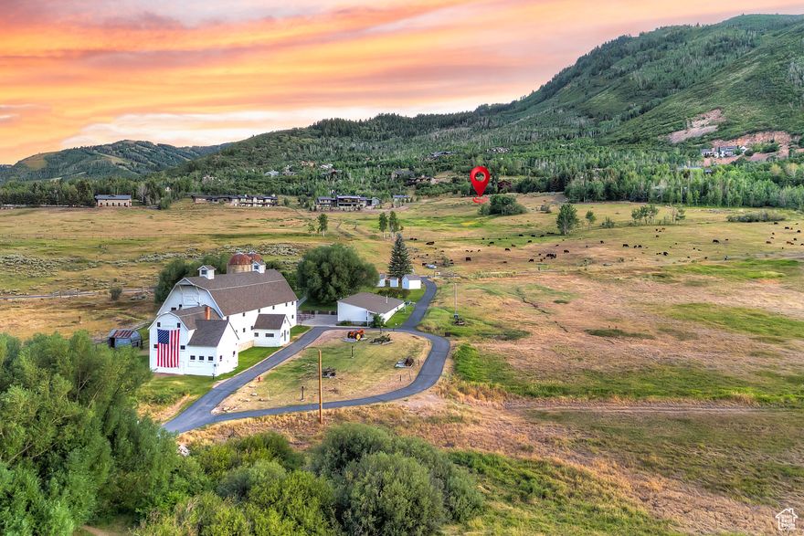 Rare In-Town Park City Lot with Panoramic Views & Unmatched Privacy. Perched above the iconic McPolin Farm, this exceptional 1.5-acre homesite offers a rare opportunity to build your dream estate in one of Park City's most coveted neighborhoods. With expansive, unobstructed views of the surrounding mountains, open meadows, and the White Pine Nordic ski trails, this property delivers the perfect blend of natural beauty, tranquility, and convenience.  Backing to over 30 acres of protected open space, the generous lot size allows for a custom-designed main residence, plus the flexibility to add a guest home or barn.  Surrounded by newly built luxury homes, the potential of this homesite is unmatched, with easy access to trails for hiking, biking, and cross-country skiing. Located within close proximity to Park City's world-class amenities, just minutes from Main Street, Deer Valley Resort, and Park City Mountain.  This is a one-of-a-kind location can't be replicated and offers the best of Park City living with the rare gift of space, views, and privacy.
