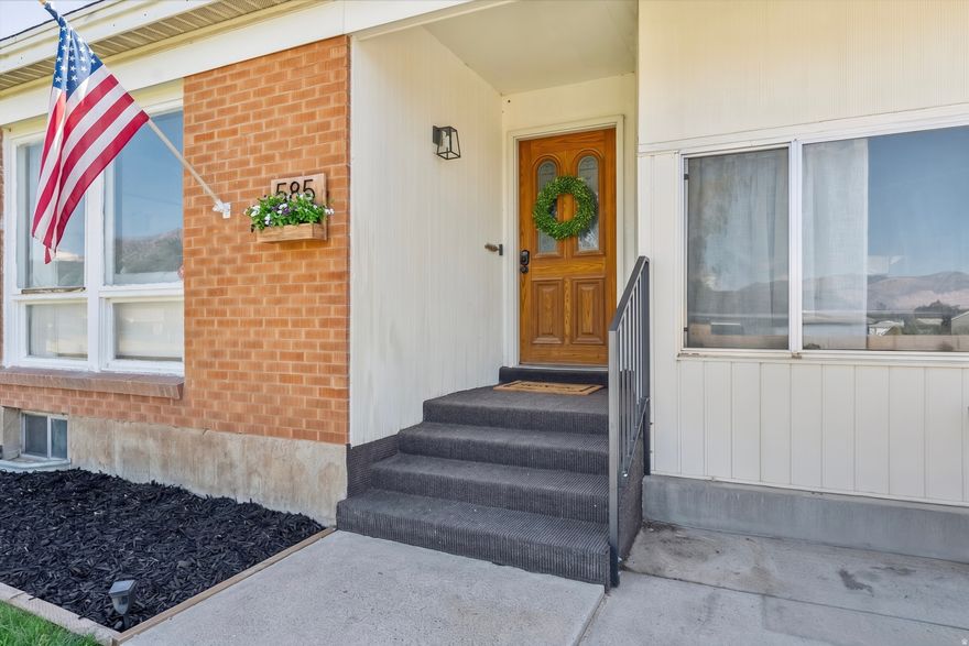 Beautifully updated 4-bedroom, 2-bath home in a great Ogden location! This home features a fully finished basement with an additional living room area, offering plenty of flexible space for relaxing, entertaining, or working from home.  Inside, you'll find gorgeous built-ins, granite countertops, stainless steel appliances, and new flooring throughout. Major updates have already been taken care of, including a new roof over both home and garage, new A/C, and new water heater - giving buyers added confidence and peace of mind.  The detached garage provides extra storage and parking, and the fenced backyard offers privacy with no rear neighbors as the property backs to a park with an elevated position overlooking the green space. You can even walk to the park from the back yard! Washer, dryer, and refrigerator are all included.  Conveniently located near Hill Air Force Base, major employers, Historic 25th Street, and endless outdoor recreation including Snowbasin, Powder Mountain, Nordic Valley, Pineview Reservoir, and nearby trailheads.   This is a move-in ready home with comfort, updates, and location all in one package!