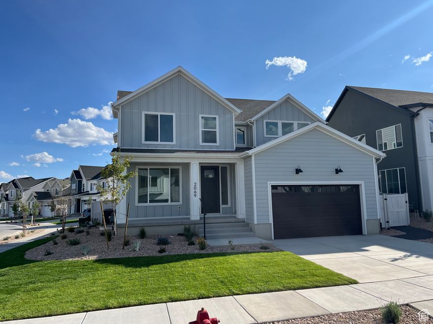 *QUICK MOVE IN* The Keystone is a stunning two-story home with over 3,500 sq. ft. of space, offering both grandeur and comfort. It features a study/office at the entrance, leading into an open-concept kitchen and living room with a wall of windows and a large patio. The main floor also includes a mudroom and spacious pantry. Upstairs, a loft separates the primary suite from the other two bedrooms. The primary suite serves as a peaceful retreat with a luxurious bathroom and walk-in closet, while the other bedrooms share a full bathroom. Natural light fills the home, creating a calm and refined atmosphere. Amenities include: Lighted Basketball and Pickleball Courts, An Artificial turf multi sport field including soccer lacrosse and football and a full time Activities Director.
