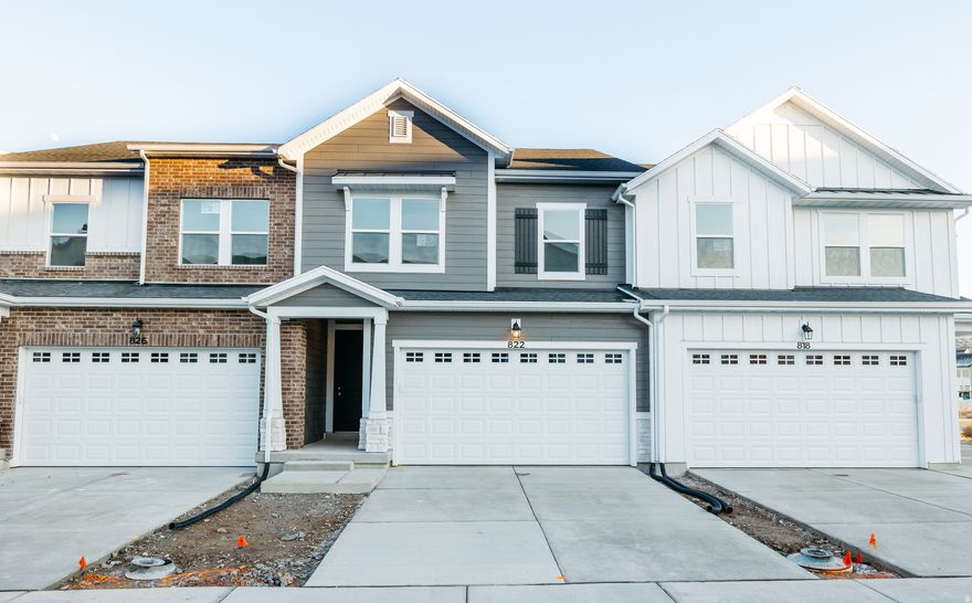 Discover the perfect blend of convenience and comfort with your new townhome! Enjoy the perks of multi-story living and a two-car garage, without the upkeep of a single-family home. Plus, you'll love the community amenities: a clubhouse with a gym, a large pool, and pickleball courts. Located in the fast-growing Highridge at Mt. Saratoga, a master-planned community with future parks, trails, and open spaces. Reach out to today for more information or to set up a visit to the community!