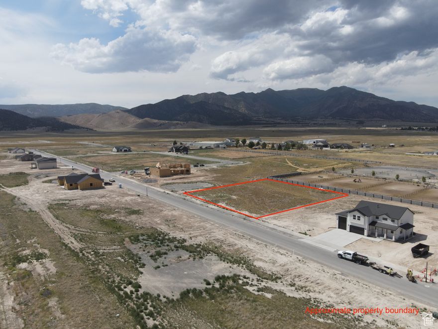 Horse Property with a beautiful view of the Oquirrh Mountains and Cedar Valley. No HOA. Bring your own builder and build your dream home. Browns Meadow Lot 121. Fiber, Power, and Water are stubbed to the property.