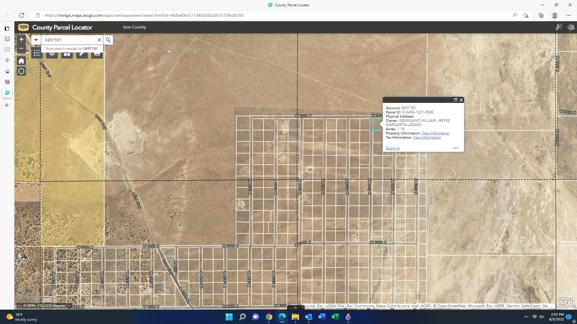 Map / location