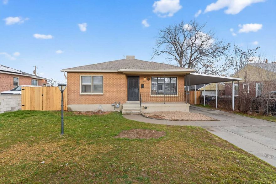 Move in ready, beautifully remodeled 5-bedroom, 1.5-bath single-family home, ideally located in a quiet neighborhood with convenient freeway access. Enjoy ample parking, including carport parking and RV parking, along with a fully fenced backyard and plenty of outdoor space. This home features a brand-new furnace and A/C for year-round comfort. The remodeled kitchen is designed with an open-concept layout that flows seamlessly into the living room, creating a bright and inviting space for everyday living and entertaining. With beautiful curb appeal, generous yard space for backyard fun, and close proximity to shopping and commuting routes, this home is must-see.