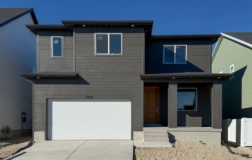 Sienna Hills - 344 - Mesa. Offering up to $20,000 towards closing costs or ask about our rate buydowns when financing with our preferred lender. Estimated completion in January. This floorplan has 4 bedrooms, 2.5 bathrooms, family room, and full unfinished basement. The kitchen features grey cabinets and white quartz countertops with gray veining. Upstairs is the laundry room, owner's suite, and owners suite bathroom, three more bedrooms, and one full bathroom. Square footage figures are provided as a courtesy estimate only and were obtained from builder. Buyer is advised to obtain an independent measurement.