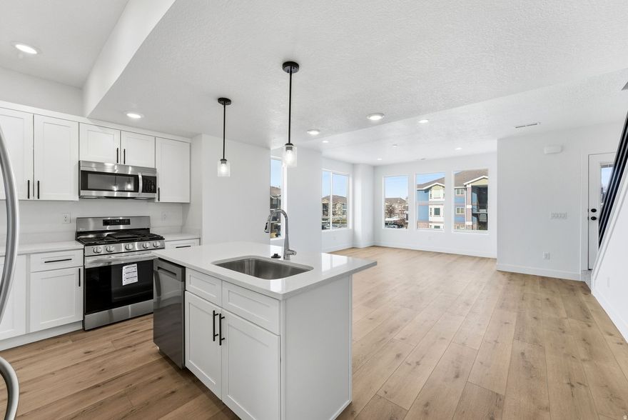 New Construction Townhomes in Prime Midvale Location! Don't miss this opportunity to own one of five brand-new townhomes in the heart of Midvale. Conveniently located just minutes from I-15 freeway access, these thoughtfully designed homes offer easy commuting and close proximity to shopping, dining, and local amenities.  Each townhouse features modern finishes, open-concept living spaces, and quality construction throughout. Ideal for owner-occupants or investors, these low-maintenance homes combine comfort, style, and convenience in a growing area.  Multiple units available-schedule your showing today and secure your spot in this exciting new community!