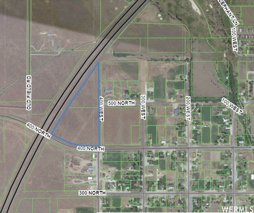 Rare Opportunity! 15 Acres in the Fillmore City limits that is zoned R-2, which allows for single family homes and duplexes. This is a 7 acre parcel and an 8 acre parcel being sold together. There is one existing billboard on the north parcel. Property is accessed from 400 North and has approx 1,500' of frontage along I-15. Current lease is up for renewal with the sign company, so this is the perfect chance to negotiate terms that fit your needs. Great visibility of I-15 frontage from both directions.