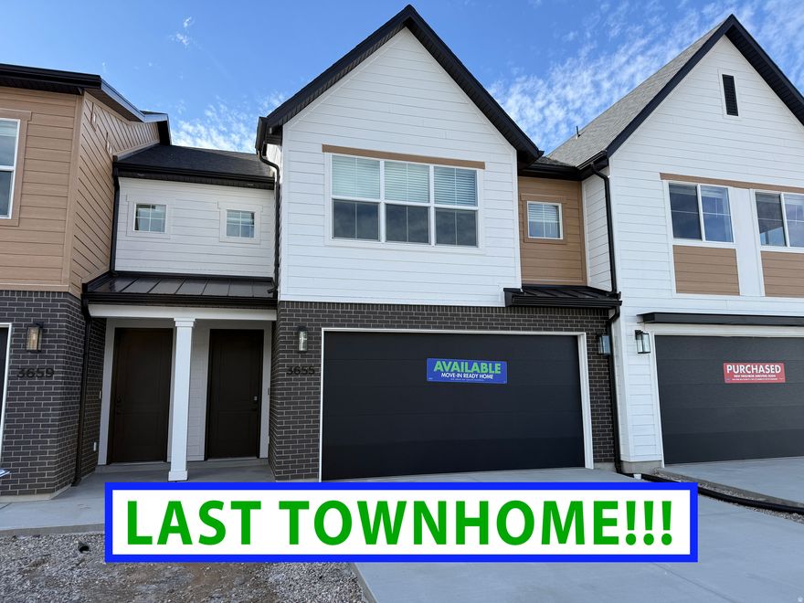 LAST TOWNHOME IN THIS AMAZING COMMUNITY!! This home stands out with features rarely offered in townhomes including spacious bedrooms, dual walk-in closets in the primary suite, quartz countertops, stainless steel appliances, tons of smart features, large windows and open floor plan. The primary suite feels like a private escape, complete with a double vanity & oversized walk-in shower. Located in our wildly popular Green Farm community, residents have access to 7 miles of walking trails, four parks, pickleball courts, covered pavilions, a large dog park, and a stocked fishing pond. Incredible home warranty included. Ask about over $8,000+ in available incentives, and DON'T WAIT - schedule your showing today!