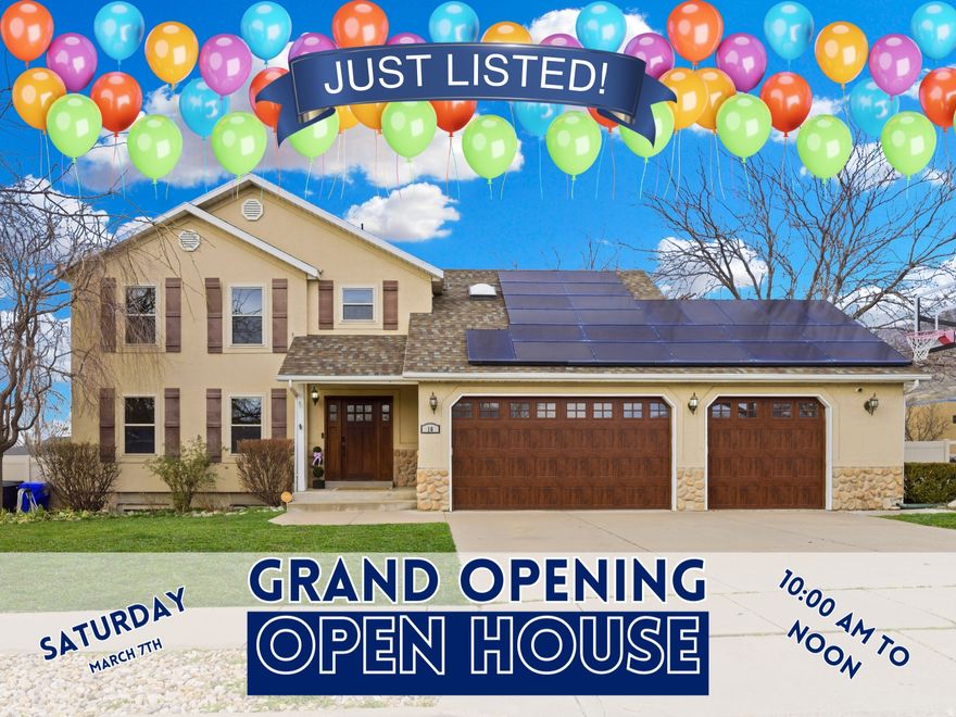 This beautifully updated home blends timeless charm with high-end upgrades and exceptional functionality throughout. The fully remodeled kitchen is a true showpiece, featuring custom white cabinetry, premium "Laminam" Italian high-performance ceramic countertops, a walk-in pantry with a classic vintage glass door, breakfast bar seating on two sides, a gas range, recessed and pendant lighting, floating wood shelving, and a sleek tile backsplash. The adjacent dining area is designed for gatherings, featuring a built-in banquet with storage below and ample space for large-scale entertaining. Just off the kitchen, the inviting great room showcases soaring vaulted ceilings, a cozy gas fireplace, decorative wood beams, and sliding glass doors that lead to a shaded deck and fully fenced backyard complete with an included shed and charming chicken coop. The main floor also features a stylish guest powder room with penny-tile flooring and upgraded lighting, along with a formal living room with a full wall of built-in storage and display cabinetry-perfect for a home office or formal dining space. Upstairs, double doors open to a romantic primary retreat with dual closets and a spa-inspired bath featuring a double vanity and jetted tub. Three additional bedrooms are located on the second level, including one oversized bedroom comparable to a typical primary suite with its own walk-in closet, plus a spacious laundry room highlighted by a unique Dutch door, a large folding counter, a built-in ironing board, and a skylight. The lower level provides even more living space with an additional family room and glass doors leading to a craft or hobby room with built-in cabinets and counters, easily convertible to a future kitchenette if desired. The seller has invested thousands in recent upgrades, including a $40,000 solar panel system and a tankless water heater, which offer energy efficiency and long-term savings. Fresh neutral paint throughout, brand new carpet on the second floor, and access to high-speed fiber internet complete the package. Conveniently located with easy freeway access and close proximity to schools, shopping, restaurants, churches, library, theater, and parks, this home truly offers comfort, style, and versatility in one exceptional property.