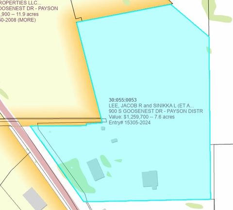 Tiny photo for 900 S GOOSENEST DR, Payson, UT 84651 (MLS # 2144872)