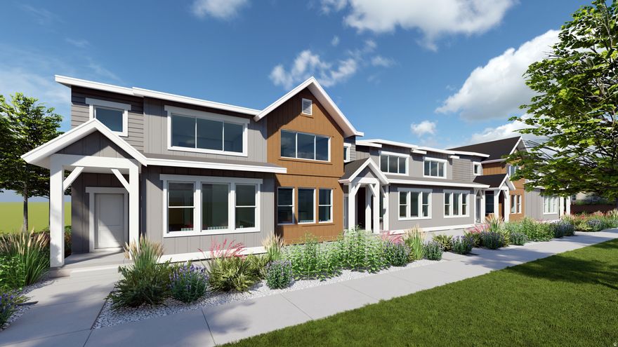 The Valley at Wildflower - 3084  Residence 3. Offering up to $20,000 towards closing costs or ask about our lower rates when financing with our preferred lender! Estimated completion in July. This home offers 3 bedrooms, 2.5 bathrooms, unfinished basement, an attached 2-car garage. The main floor includes a kitchen complete with stone gray craftsman-style cabinets, creamy beige quartz countertops, and stainless steel appliances. Blinds are also included! The second floor includes a spacious owner's suite with a private bathroom, laundry room, two additional bedrooms, and a full secondary bathroom. Square footage figures are provided as a courtesy estimate only and were obtained from the builder. Buyer is advised to obtain an independent measurement. Interior photos are of same style of home, but not the actual home. Rendering is for illustrative purposes only.