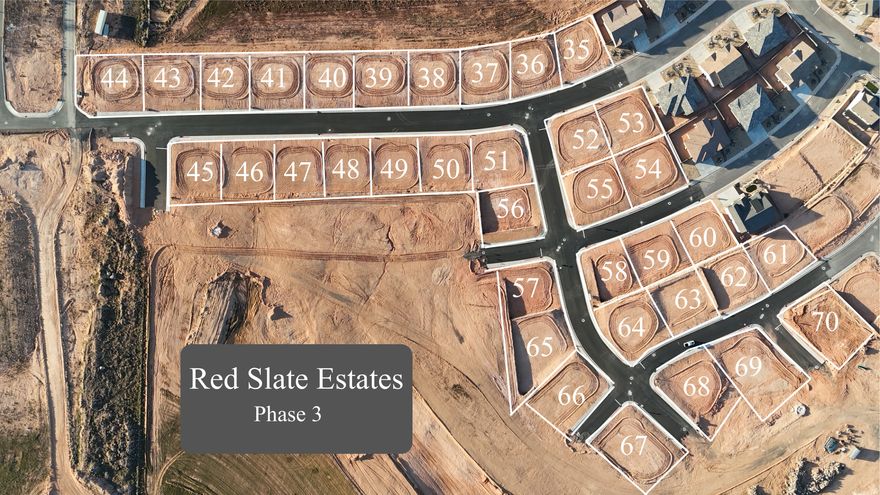 Welcome to Red Slates Estates, where stunning desert landscapes meet limitless potential. Nestled just minutes from Sand Hollow State Park, these spacious lots offer the perfect canvas to create your custom dream home. With flexibility, you're free to design a residence that matches your lifestyle--without compromise. Enjoy wide open skies, panoramic views, and easy access to outdoor adventure including boating, hiking, off-roading, and golf. Whether you're planning a full-time residence, vacation getaway, or investment property, Red Slates Estates delivers the ideal blend of freedom, beauty, and location.