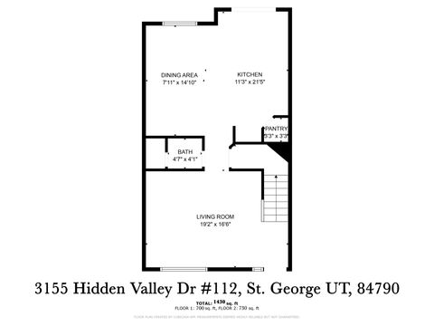 Tiny photo for 3155 S HIDDEN VALLEY DR #112, Saint George, UT 84790 (MLS # 2158914)