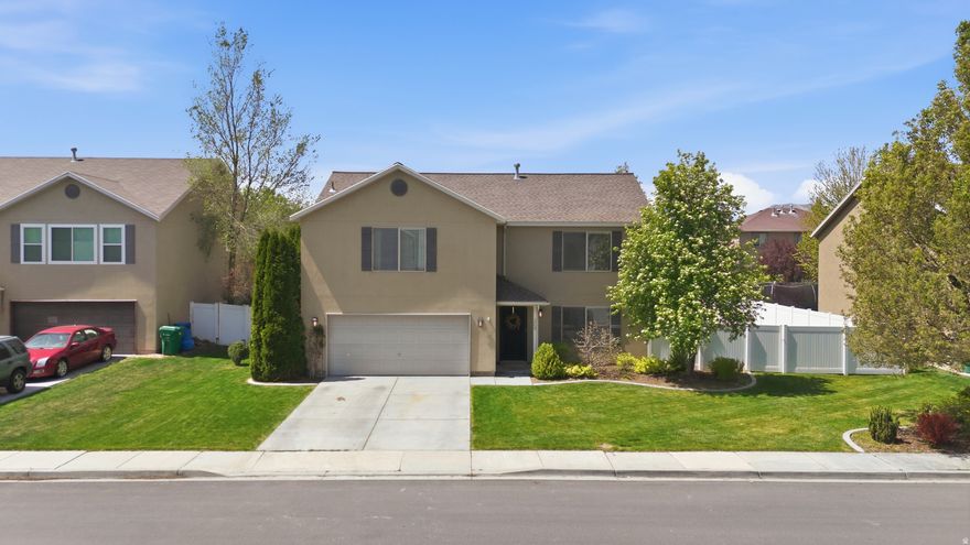 A great house , in a perfect location with a FABULOUS Entertainer's backyard looking for it's next family to love! Welcome to 308 Willow Patch, your new family home.   NEW Roof, NEW LVP flooring throughout 1st floor, double vanity sinks in both bathrooms upstairs, over sized pantry in kitchen, new oven and microwave, along with washer and dryer on 2nd floor which means no more lugging dirty clothes between floors.  There are so many upgrades and beautiful touches throughout this home including Quartz countertops, upgraded lighting and fans, and wainscoting touches throughout the home. Oh and did we mention 2 walk in closets in the Primary Bedroom! You will fall in love with this HUGE outdoor patio which has now become your family eating area 3 seasons per year.  The ready to go garden boxes and fire pit will be the backdrop to many memories to come.  Bonus: The Jordan River trail is close by for family walks and bike rides and yes, you can walk or bike to Utah Lake from here.   Come take a look & fall in love!  (Seller works from home & newborn baby - 2 hour notice required when booking a showing)