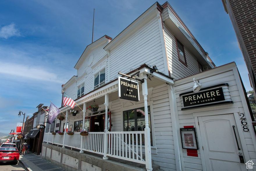 Investment Opportunity on PC Main Street! PRICE IMPROVEMENT!  Prime Location: Situated on historic Main Street in Park City, offering unparalleled visibility and foot traffic.  Proven Income Potential: Strong rental history and income generation, ideal for investors seeking robust returns.  Historic Charm: Character-rich building with unique architectural features, blending old-world charm with modern amenities. Versatile  Use: Zoned Historic Commercial Business, accommodating retail, dining, and second floor office catering to diverse tenant needs. Scenic Views: Stunning vistas of Park City's renowned mountain landscapes, enhancing property appeal and value.  Accessibility: Convenient access to ski resorts, outdoor activities, and urban conveniences, ensuring year-round tenant and visitor engagement. Investment  Growth: Located in a thriving tourist destination, with consistent property appreciation and economic stability.  Renovation Potential: Opportunity to customize and enhance property value through strategic updates and renovations. Community Hub: Integral part of Park City's vibrant community, fostering a dynamic and engaging business environment. Turnkey Operation: Fully operational with existing leases, providing immediate income generation for investors.  Rooftop Deck: Potential opportunity for rooftop deck expansion. Seller can provide architectural plans and previously obtained quotes.