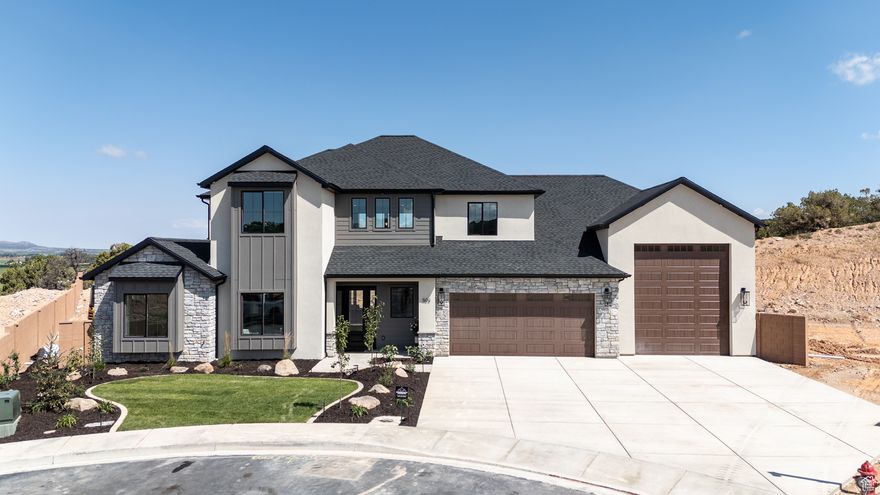 New Home built, Supreme Built Construction. This luxury home build in Old Sorrell Ranch, has views for miles from this extra large lot. Professionally designed throughout: custom kitchen, all the upgrades; appliances, cabinetry, counters, flooring. Huge great room as well as family room and office. There are 5 bed 4 bath, The garage is 1244 sq ft, room for cars and the RV. Beautiful landscape in the front yard and Block wall.