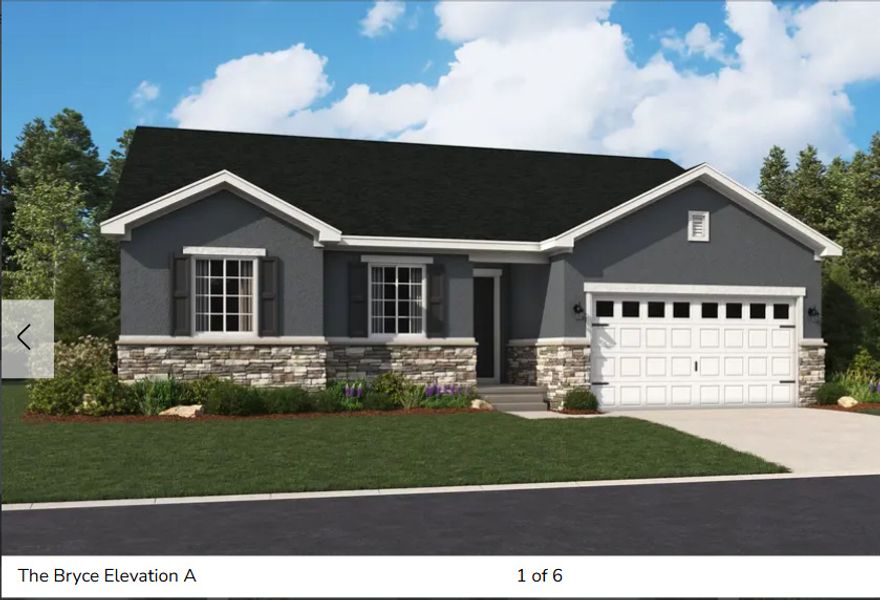 *** Contract on this home today and enjoy up to 3% of contracted price when using our preferred lender that can be used towards closing costs or rate buy down. ***The ranch-style Bryce plan offers a distinct separation between living and entertaining spaces. One side of the home features three large bedrooms, including a lavish primary suite showcasing a private bath and a generous walk-in closet. The other has an open great room, a dining nook and a well-appointed kitchen with a center island. A second bathroom, powder room and laundry round out this beautiful plan.  Structural upgrades include Sunroom, Deluxe Master Bath #1, 2nd Sink in Bath #2, Gourmet Kitchen, 9' Ceilings, Wet Bar Pre-Plumb and Areaway at the unfinished basement.  Home Gallery upgrades include Quartz Countertops, Premier Cabinet Package, upgraded carpet in bedrooms, tile in bathrooms and laundry room and Wood Laminate Flooring everywhere else.  Pictures shown are of another Bryce home and are not exact representations of the home's interior and exterior design.