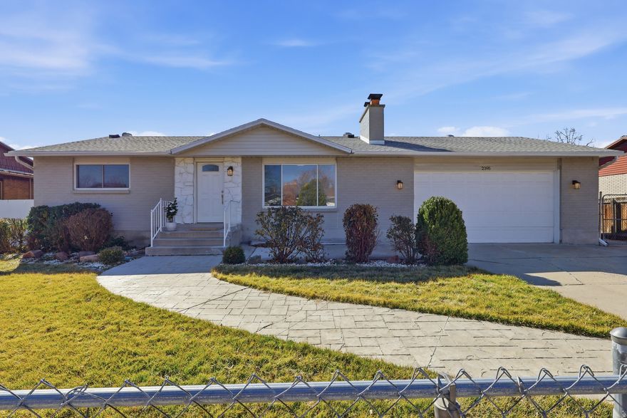 SELLER SAYS, BRING AN OFFER! MOTIVATED AND WILLING TO CONTRIBUTE TOWARD BUYER'S LOAN RELATED COSTS AND/OR INTEREST RATE BUY-DOWN! Don't miss this stunning, fully remodeled home nestled in a beautiful, quiet, and established neighborhood with convenient access to shopping, dining, and major freeways.  This impressive 4-bedroom, 2-bath home has been thoughtfully updated throughout. The kitchen features granite countertops, stainless steel appliances, and modern finishes, while updated windows, fresh paint and new carpet, create a bright, refreshed feel from top to bottom. A new front door adds to the home's inviting curb appeal.  Enjoy the warmth and charm of two fireplaces, creating inviting spaces to gather and unwind on both levels of the home.  Both bathrooms have been tastefully renovated with new vanities and tile, and the newly added main-level laundry provides everyday convenience, with additional laundry hookups available in the basement.  Enjoy year-round natural light in the incredible sunroom/greenhouse just off the back of the home, overlooking meticulously maintained landscaping.  Major updates include a new main sewer line completed in April 2023. All appliances are included in the sale, making this home truly move-in ready!