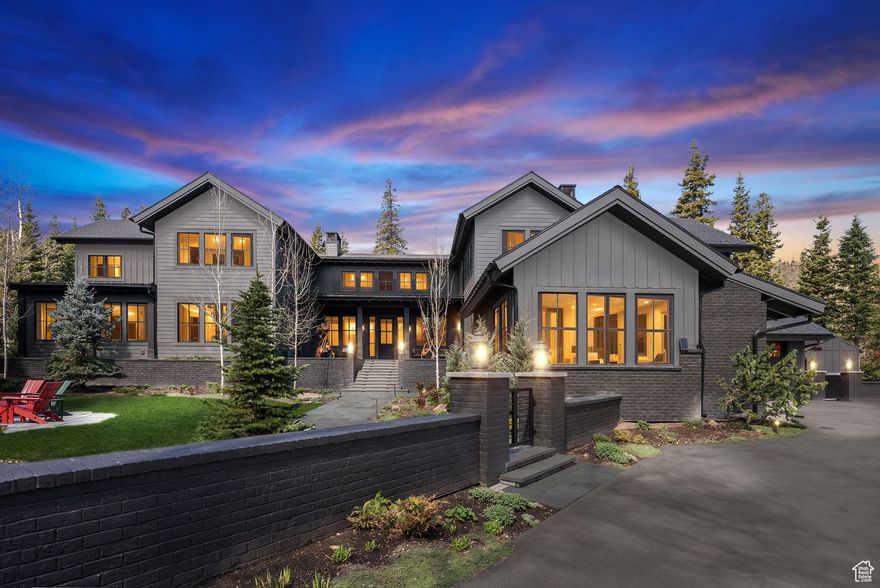 A singular opportunity in Park City's most coveted neighborhood, this rebuilt and reimagined White Pine Ranches estate offers 4.5 wooded acres of total privacy, panoramic views, and rare direct ski access to the Tombstone lift. Designed and expanded by renowned architect Scott Jaffa and interior designed by AD-featured designer Susannah Holmberg, the 9,400+ square foot residence masterfully blends modern mountain architecture with warm, layered interiors. With approvals in place for a guesthouse, barn, and even a private poma lift, this is more than a home-it's a fully realized mountain compound ready for the next chapter.