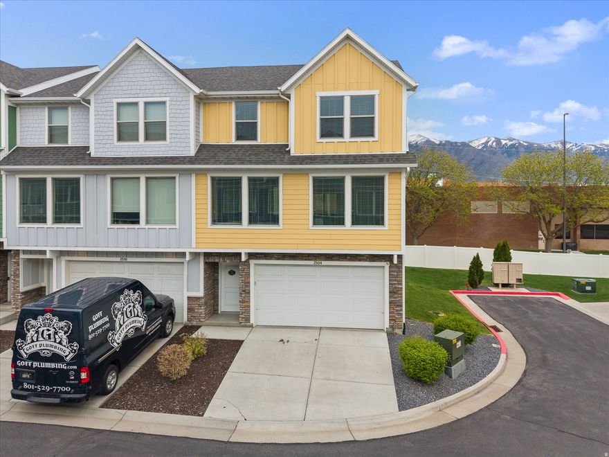 Welcome to your dream investment opportunity or home! This exquisite end-unit townhouse offers an impressive blend of modern convenience, style, and location. This home comes fully furnished and stocked, and is ready for immediate occupancy or to be set up as a profitable rental. It features 3 bedrooms & 3 bathrooms, providing spacious and comfortable living for an owner occupant or renters. Incredibly rare, this unit is approved for nightly, short-term, or long-term rentals, which provides a significant investment opportunity for those looking to capitalize on rental income. Enjoy the convenience of the floor plan of having a specially designed storage room in the garage and having the laundry facilities on the same level as the bedrooms-no need to carry loads up and down the stairs (washer and dryer included, of course!). Experience a bright and airy environment with tall ceilings and an abundance of natural light streaming through large windows. Feel the difference of added square footage on the main level of this home compared to other styles of townhomes, which provides plenty of room for gatherings and entertainment. Outdoor spaces include an upper balcony with a grill just off the dining room and a cozy lower patio area, perfect for relaxing and enjoying the fresh air. Being an end-unit, this property offers added privacy and natural light. Additional amenities include a 2-car garage for secure parking and extra storage options. The townhouse is conveniently located just 0.5 miles from Hill Air Force Base, 1 mile from a variety of dining options and Layton Hills Mall, 1.7 miles from I-15 for easy commutes, and a short 30-minute drive to both Salt Lake City International Airport and Snow Basin Ski Resort. This townhouse is not just a home; it's a lifestyle choice. Whether you're looking to invest in your future or find a place to call your own, this property offers unmatched convenience, comfort, and potential. Square footage figures are provided as a courtesy estimate only and were obtained from a previous MLS listing. Buyer is advised to obtain an independent measurement.