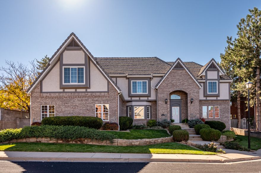 Welcome to the ''Whitney.'' This is a once in a lifetime opportunity to own this gorgeous 1 owner home in Cedar City's most pristine subdivision of Jefferson Park. Located just a few blocks away from Cedar High School, Southern Utah University, South Elementary, and all of the shopping and amenities Cedar City's providence center has to offer just a short drive away. Featuring 6118 sq ft, 6 bed, 4 full bath, 2 half bath, 3 car garage on a large .36 acre fully landscaped and fenced lot. The property has countless upgrades some of which include 5 fireplaces, solarium room, backyard water feature, brick home exterior, lifetime concrete tile roof, separate entrance with the walkout basement, many of the windows/HVAC units & water heaters have recently been replaced and more.  This is a well built home that is ready to foster family memories for years to come. Don't delay, come see today!