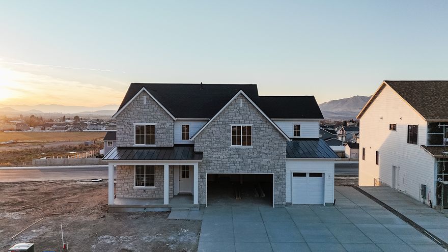 **OPEN HOUSE JAN 10 FROM 11AM-1PM** Welcome to the Bethany in our BRAND NEW Payson View South Subdivision! This 5,859 square foot home is under construction and designed to take full advantage of its stunning surroundings. Massive windows frame sweeping views of Payson Valley from the back and dramatic mountain views from the front. Every detail has been thoughtfully curated with top quality finishes throughout, blending modern design with timeless craftsmanship. Featuring 4 spacious bedrooms, 3 bathrooms, and a bright, open layout perfect for entertaining or everyday living. The walkout basement offers endless potential for additional living or recreational space. Estimated completion January 2026 secure your spot now and make this extraordinary home yours. ASK ABOUT OUR $15,000 PREFERRED LENDER INCENTIVE. SOME OF OUR HOMES WE ARE OFFERING A 4.99% INTEREST RATE! CALL FOR DETAILS!