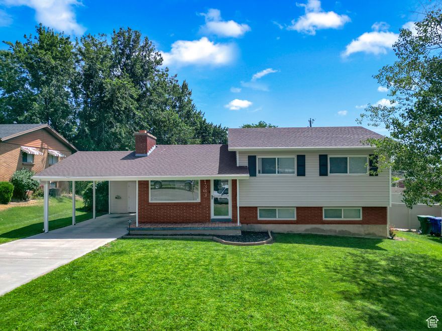 Charming tri-level home located on Ogden's east bench! This well-maintained property features an updated kitchen, 3 bedrooms, 2 bathrooms, a large family room with fireplace and additional basement space. Enjoy the large patio with mountain views, perfect for entertaining or relaxing. Outside offers a large yard with a firepit and a storage shed connected to the covered parking. A perfect blend of functionality and comfort in a great location! Schedule a showing today.