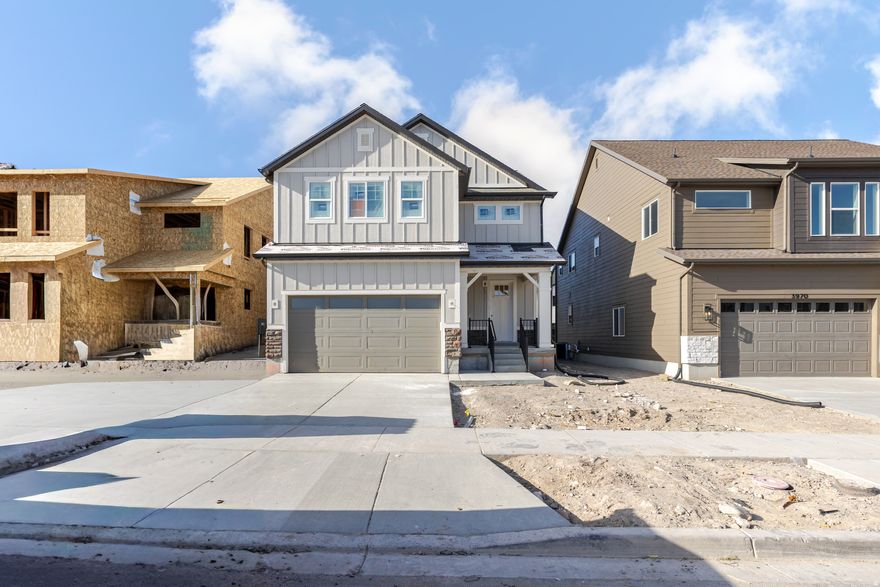 Welcome to your brand-new single-family home at River Point - where modern design meets comfort and functionality. With an open-concept layout perfect for everyday living and entertaining, this thoughtfully designed space offers both style and convenience. Enjoy the privacy of your own home while staying close to everything Lehi has to offer. As part of this vibrant new community, you'll love amenities like a clubhouse with a gym, a spacious pool, and a playground. Reach out today to learn more or schedule your visit! (NICOLE LOT 459)