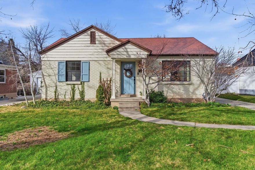 At the end of a perfect tree lined street you will find this beautifully remodeled little cottage, with many upgrades to make life comfortable and stress free. Tankless water heater, newer plumbing and electrical, and aluminum shingles make sure you can enjoy the charm without worry of major repairs. A rare backyard with space to run and play, or sit in the shade of your very mature trees and enjoy the fire pit and pizza oven (also has climate controlled office in the shed if you need to get some work done). Right in the heart of one of Salt Lake's most popular neighborhoods means this won't last long.