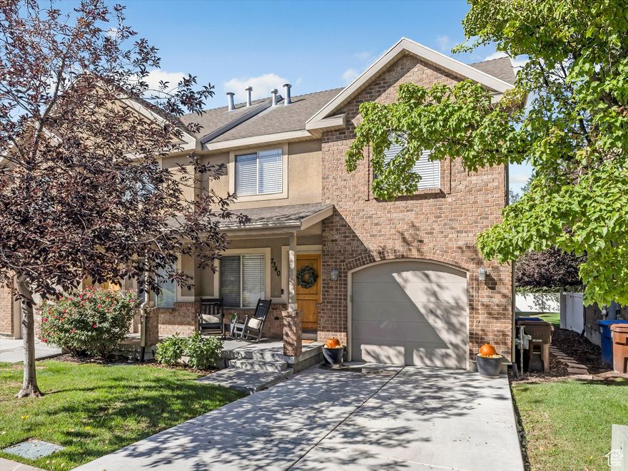 Welcome to this beautifully maintained townhome in the heart of Midvale! Featuring an open and airy floor plan with plenty of natural light, this home offers modern finishes, and newer appliances. Upstairs you'll find three generously sized bedrooms, including a comfortable primary suite with walk-in closet and private bath. The basement is completely finished with another large family room and full bath. Enjoy a private patio for relaxing evenings, plus an attached garage for convenience. Ideally located near shopping, dining, parks, and quick freeway access-making commuting to Salt Lake or the canyons a breeze. Low-maintenance living at its best!  Square footage figures are provided as a courtesy estimate only and were obtained from county records .  Buyer is advised to obtain an independent measurement.