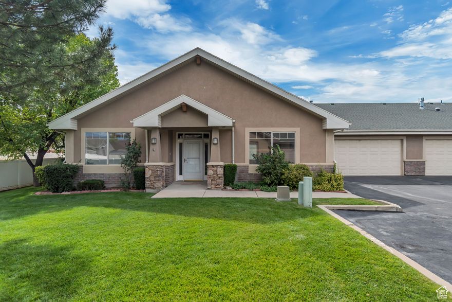 Enjoy living in this 55+ single level town-home. Located in the secluded Legacy Village Community. New Paint and Carpet! Separate living room or choose to use it as an office. Open kitchen to the spacious family room. Primary bedroom has adjoining bath with large walk-in closet. Lots of closets for storage throughout. Extra Large garage! All entry ways have no steps! Great Location!