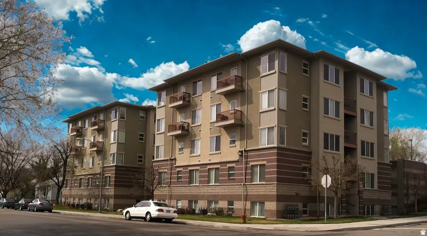 Excellent 2 bed/2 bath Top floor Condo in the Bavarian Condos - located just 2.5 blocks south of BYU campus! Amazing location for students! 2 bedrooms, 2 full bathrooms (one attached to a bedroom), in unit washer/dryer, central air conditioning, dishwasher and 2 reserved, covered parking stalls. This condo really is an excellent investment for anyone looking to add to their portfolio or purchase their first investment property! Condo is tenant occupied.  MUST give 24 hours notice to show.  No Sunday showings. This condo is city zoned for 3 singles (you would rent 1 room as a private room and the other as a shared room) or a single-family. Square footage figures are provided as a courtesy estimate only and were obtained from County Records/building plans. Buyer is advised to obtain an independent measurement.  Seller is doing a 1031 exchange, please submit the 1031 addendum with all offers.