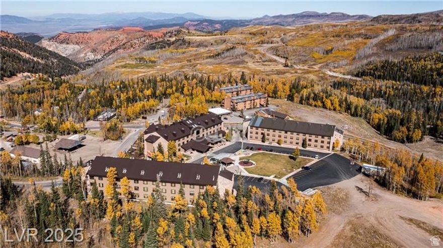 Adventure awaits at this cozy studio in Cedar Breaks Lodge, just across from the Navajo ski lift in Brian Head, UT. Perfect for outdoor enthusiasts, it sleeps up to four with two comfy queen beds, updated LVP flooring, and a refreshed bathroom vanity. Hike Cedar Breaks by day, relax in the hot tub, sauna, or indoor pool by night. Enjoy on-site dining, a fitness center, family activities, and BBQs under the stars. With trails nearby and Bryce Canyon and Zion just a drive away, this nightly rental-ready retreat is your ideal base camp for mountain thrills and red rock wonders. EV charging available.