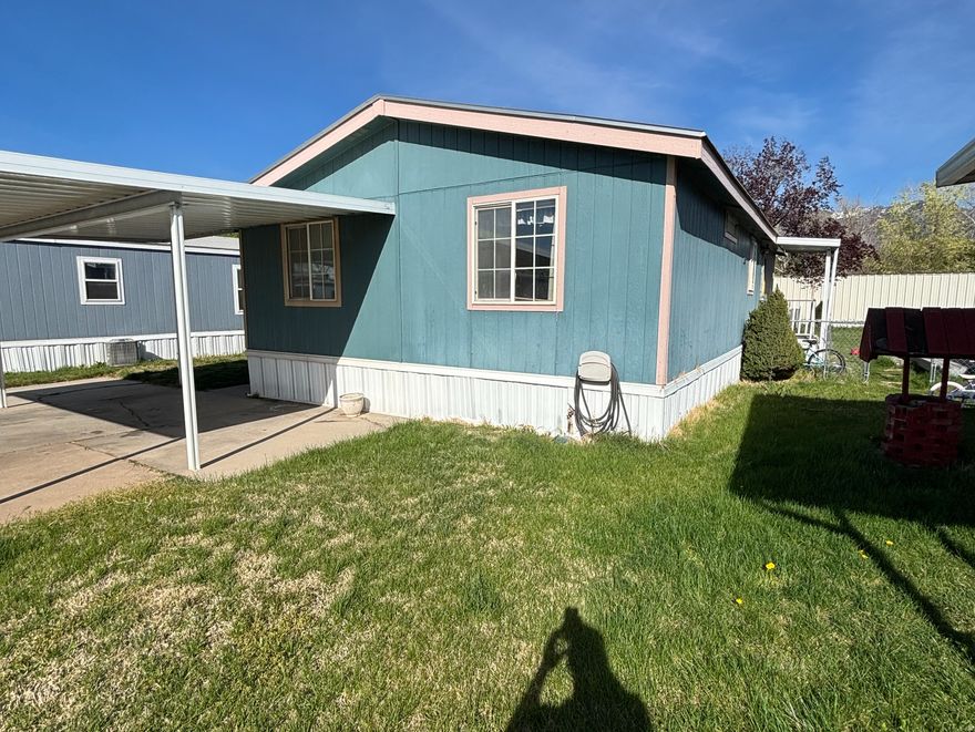 Pride of ownership shines in this beautifully maintained 3 bed, 2 bath double-wide located in a quiet and peaceful Riverdale community! Offered by the original owner, this home has been meticulously cared for and is truly move-in ready. Enjoy fresh updates throughout, including new interior and exterior paint and new kitchen flooring, giving the home a clean, updated feel. Major systems have already been taken care of for you with a furnace (2018), water heater (2020), and a durable metal roof (2013)-providing peace of mind for years to come. Central air ensures comfort all summer long. Step outside to a large lawn with automatic sprinklers, perfect for relaxing or entertaining, plus a spacious storage shed for all your tools and extras. Affordable financing options are available, with popular lenders such as 21st Mortgage Corporation and Vanderbilt Mortgage and Finance offering convenient loan programs for manufactured homes.