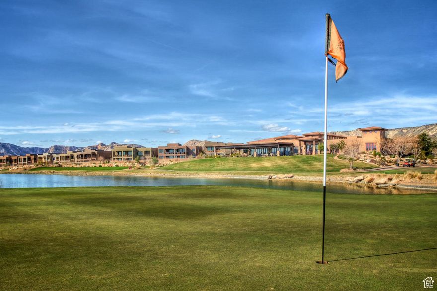 A rare find! This 0.17-acre corner lot offers unforgettable, panoramic views perched right above the rim of Snow Canyon State Park. Located in the prestigious gated community of The Ledges, within the exclusive Enclave at Valderra, this homesite blends natural beauty, privacy, and resort-style amenities in one of Southern Utah's most desirable settings. As one of only seven homeowners in the Enclave, you'll enjoy shared access to a private bathroom with showers, and beautifully maintained common grounds-offering a sense of seclusion and community unlike anywhere else in The Ledges.  The setting is framed by the scenic backdrop of a 7,200-yard, par-72 championship golf course designed by Matt Dye. The Ledges Golf Course, Pro Shop, Clubhouse, Fish Rock Grille, and 19th Hole Lounge provide a luxurious atmosphere for relaxing, dining, and entertaining guests. With over 300 days of sunshine annually, the area is ideal for those who love hiking, biking, ATVing, fishing, and exploring the high desert. Just a short drive from Zion National Park, Bryce Canyon, the North Rim of the Grand Canyon, and nearby state parks and reservoirs like Sand Hollow, Gunlock, Quail Creek, and Dixie National Forest, this location puts Southern Utah's best at your doorstep. Sitting at 2,700 feet above sea level, where the Mojave Desert, Colorado Plateau, and Great Basin meet, this is one of the most geologically distinctive and breathtaking regions in the country. Build your dream home where views, luxury, and outdoor living come together in perfect harmony. All information provided is reliable but not guaranteed. The buyer is responsible for verifying all listing details, including square footage and acreage, to their own satisfaction.