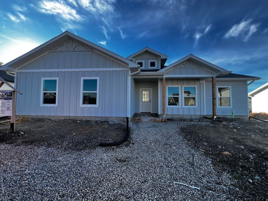 New Price improvement and a Side by Side Refrigerator, Washer and Dryer and Faux wood blinds. You will love this brand new home! Currently under construction you will be able to avoid the planning phase and "Skip the Line" so you can Be Home for the Holidays! Projected completion is 21/NOV/2025! This inviting home features a spacious entry, open living area, and a modern kitchen with a large island and ample storage. Natural light floods the great room, which opens to a patio. Off the kitchen are a laundry room and pantry.  The home offers two spacious bedrooms with a shared full bathroom, plus a luxurious primary suite with a walk-in closet and private bath. Designed for comfort and entertaining, this home is ideal for creating memories. The popular Knighton plan is a single level home w/  2 car garage, and even a 10-year warranty,  Don't miss the chance to secure your spot before completion! This new home will be perfect for your family and all who enter. Pictures are of a home that has been built. This home will have similar finishes and exterior.