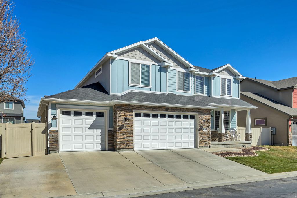 Photo of 3788 W TOTTORI DUNE DR, South Jordan, UT 84009 (MLS # 2144202)