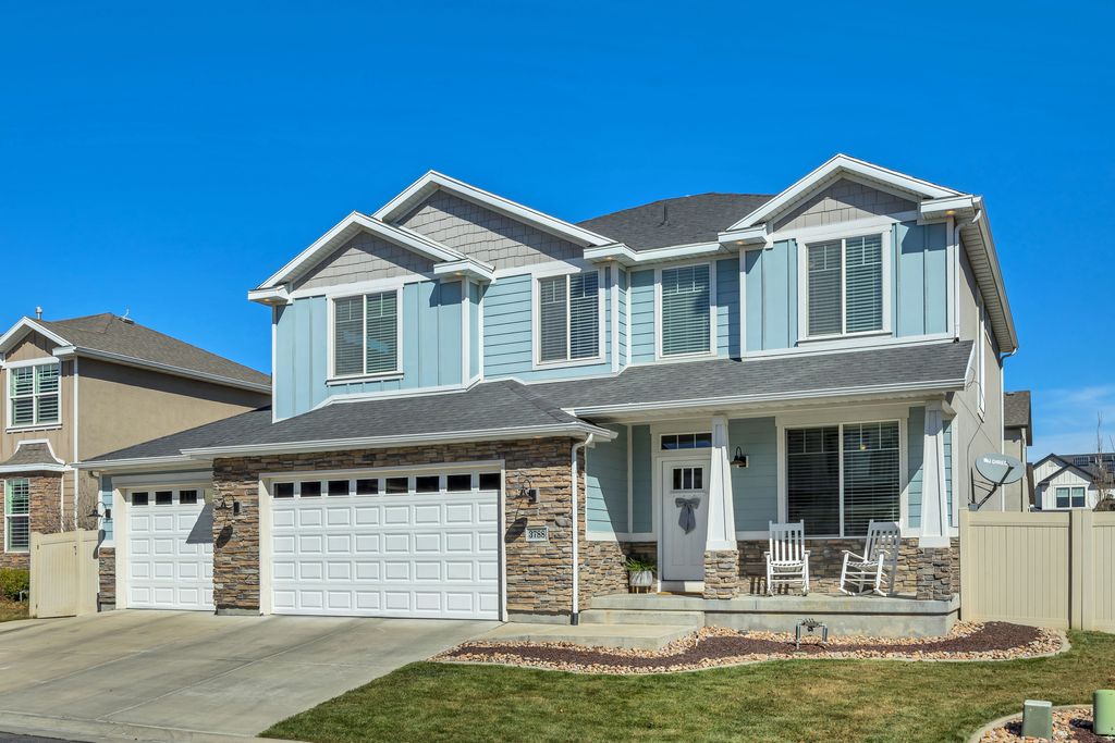 Photo of 3788 W TOTTORI DUNE DR, South Jordan, UT 84009 (MLS # 2144202)