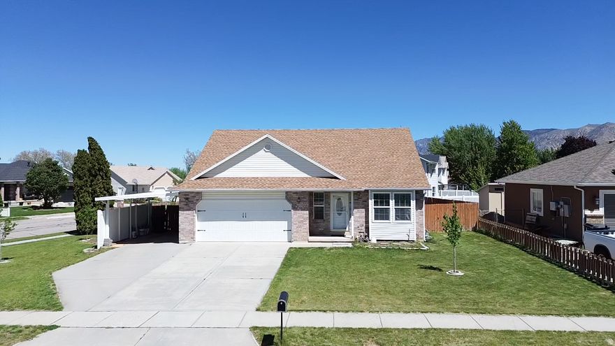 This just might be the home that you have been waiting for!   Located on a large corner lot and with a fully fenced back yard, you are going to fall in love with this home.  There are two storage sheds and a very nice patio to enjoy entertaining on.   The inside of the home has five bedrooms and three bathrooms.   There is a living area in the basement as well as a large open area upstairs that will give you the space you need!  This home has lots of storage and is just waiting for a new owner!
