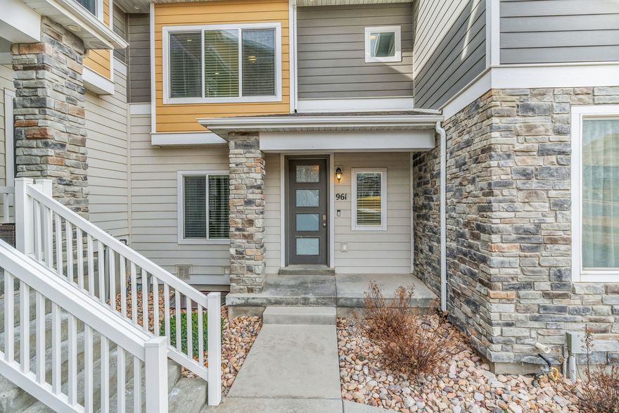 Welcome to 961 W Cyan Valley Way in Independence, where comfort meets convenience. Built in 2018, well-maintained & 100% finished, this immaculate townhome offers a bright, open-concept layout you'll love! The kitchen is both stylish & functional, w/ quartz countertops, stainless steel appliances, updated lighting, & modern fixtures - perfect for entertaining or enjoying a quiet night at home. Upstairs features the amazing kitchen & family room along with a spacious master bedroom w/ ensuite bathroom & walk-in closet. Main level offers another bedroom & bathroom. Finally, the fully finished basement provides a 3rd bedroom, laundry room & storage space! The low HOA includes high-speed fiber internet, pool, playground and walking path! Located in a quiet, well-kept community w/ easy access to I-15, Redwood Road & Bangerter Highway, you'll also enjoy nearby parks and great schools within walking distance - delivering the ideal blend of location, lifestyle & value. Schedule your private tour now. Sq. footage from previous listing. Buyer to verify all info.